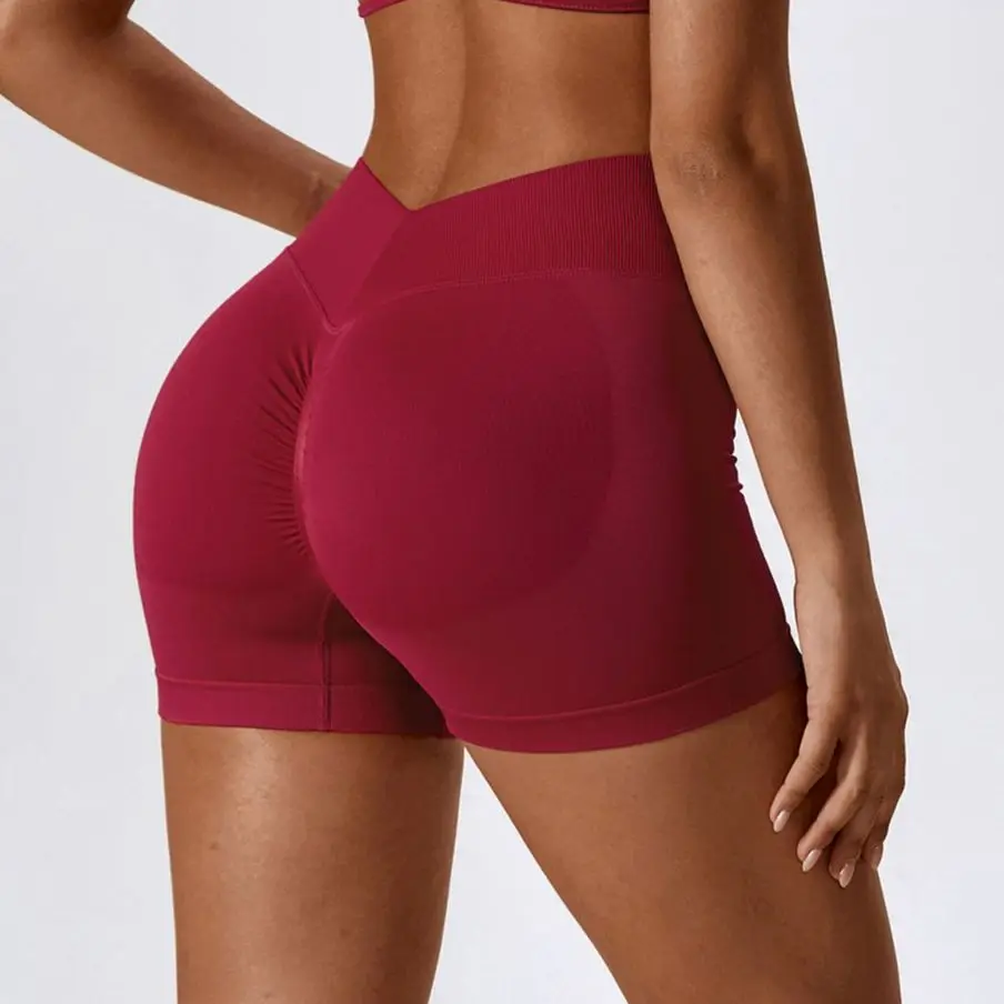 MODITIN High Waist Sexy Booty Lifting Shorts Leggings for Women Pretty Colors Sports Seamless Tight Hot Pants Comfortable Wear