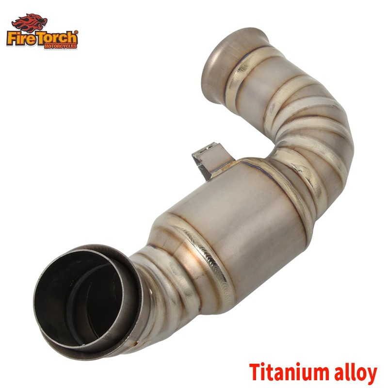 Slip On For CF MOTO 800NK 800 NK Motorcycle Exhaust Escape Moto Systems Stainless Steel Mid Link Pipe Connect Original Muffler image 3