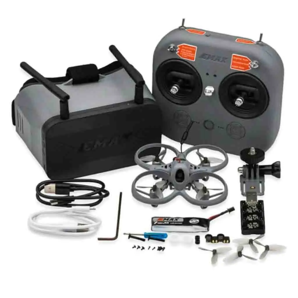 Emax Tinyhawk Lite RTF/BNF FPV Racing Drone 75mm 0806 Motore Runcam Nano 3 Fotocamera 0/25mW/100mW/400mW Quadcopter 2.4G ELRS RC