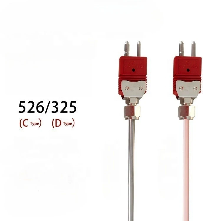 High Accuracy  Thermouple Probe 6mm for Industrial Vacuum Furnace Re 526 We325 0-2300c