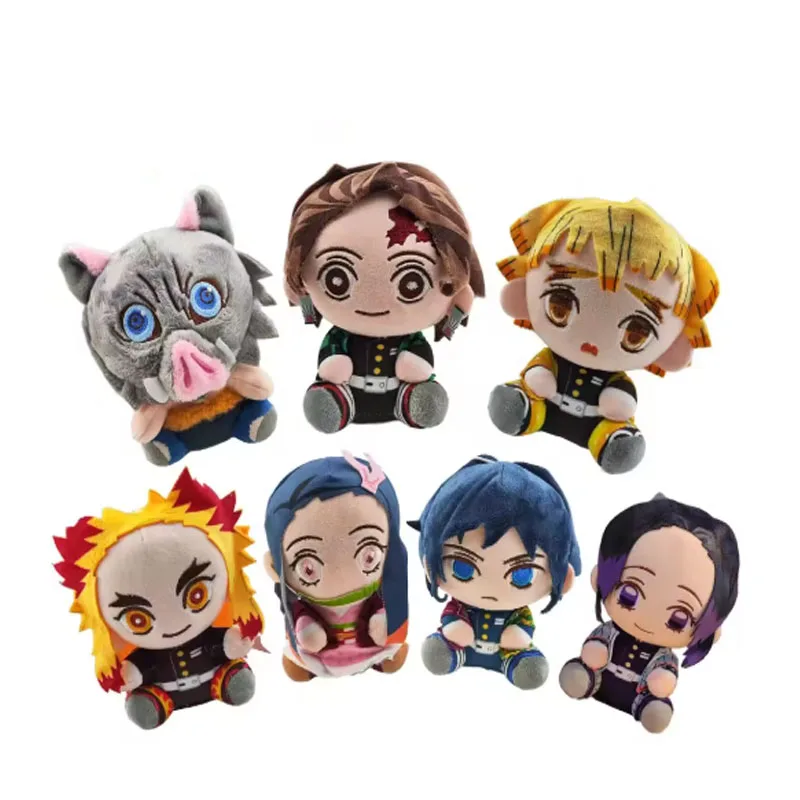 

- ГОРЯЧАЯ плюшевая кукла Demon Slayer 20 см Tanjirou Nezuko Zenitsu, аниме-фильм, мягкая игрушка, игра Kimetsu No Yaiba, плюшевая фигурка для детей! ! !