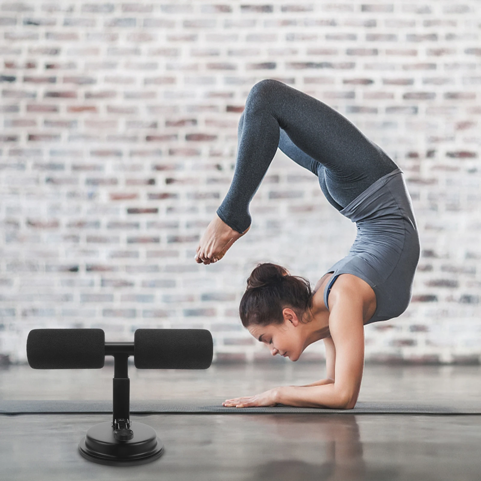 

Household Fitness Equipment Stable Suction Sit-Up Assist Device Portable Abdominal Curl Assist Exercise Fitness Tool