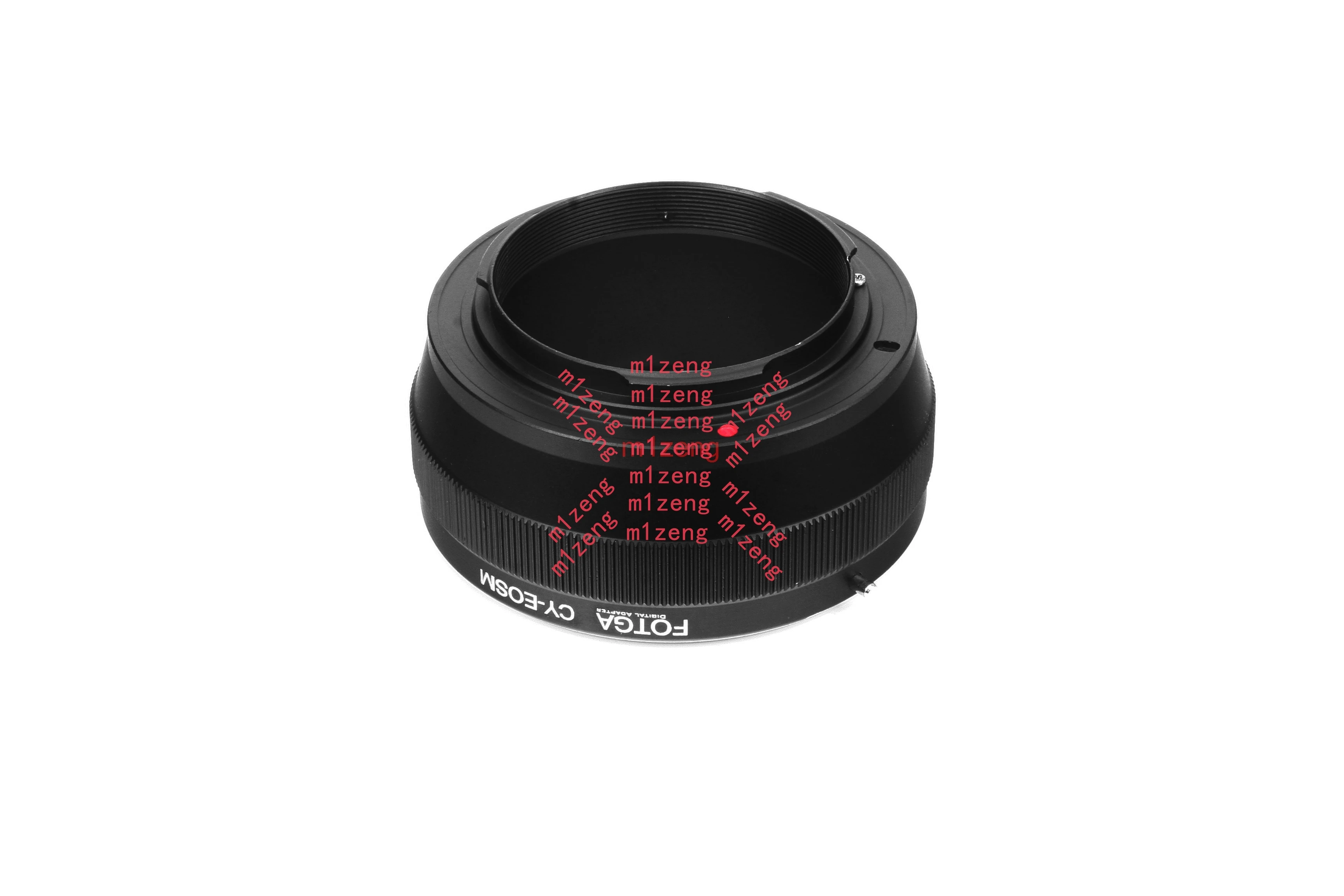 adapter ring for Contax Yashics zeiss CY mount Lens to canon EF-M EOSM/M2/M3/m5/M6/M10/m50/m100/m200 Mirrorless camera view 5