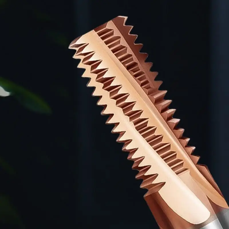 

R9UF Вольфрамовая сталь с металлическим покрытием с одним или полным зубом, резьбовая фреза, обрабатывающий центр, оборудование