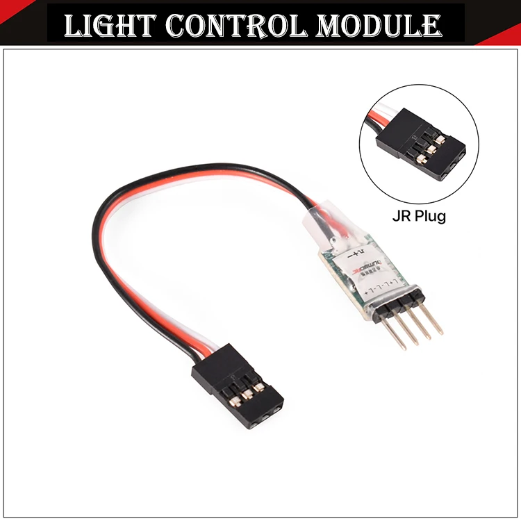 DUMBORC RC Light Controller LED Switch Panel System Turn on/Off 3CH for RC Car Vehicle Boat Model Remote Control Toy Accessories