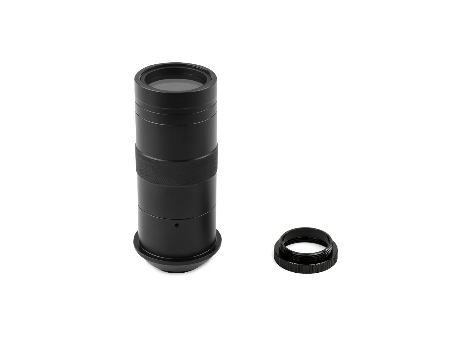 Waveshare Industrial Microscope Lens With 100X Magnification, C/CS-Mount Suitable For Raspberry Pi HQ Camera