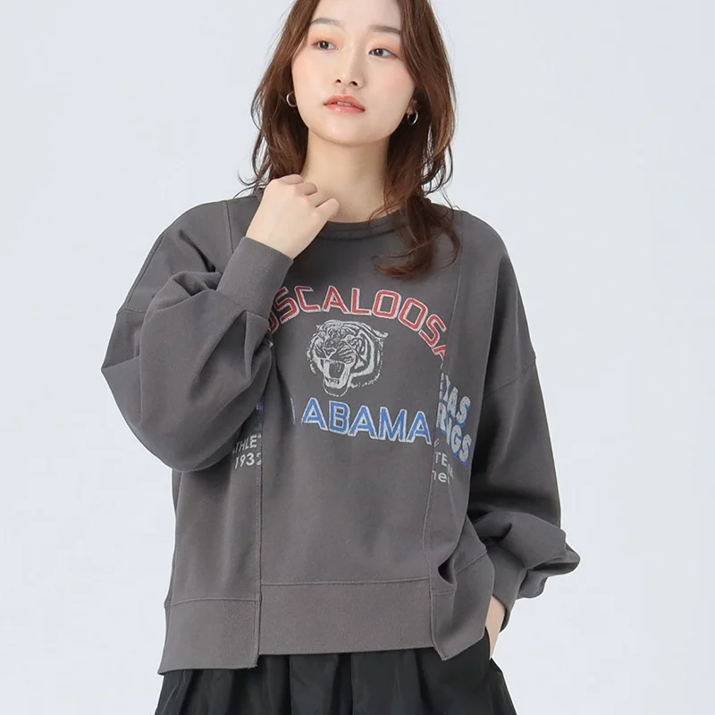 

Новая коллекция осень-зима: повседневная толстовка с принтом Koi Fi, лоскутная, омолаживающая, универсальная, Fce