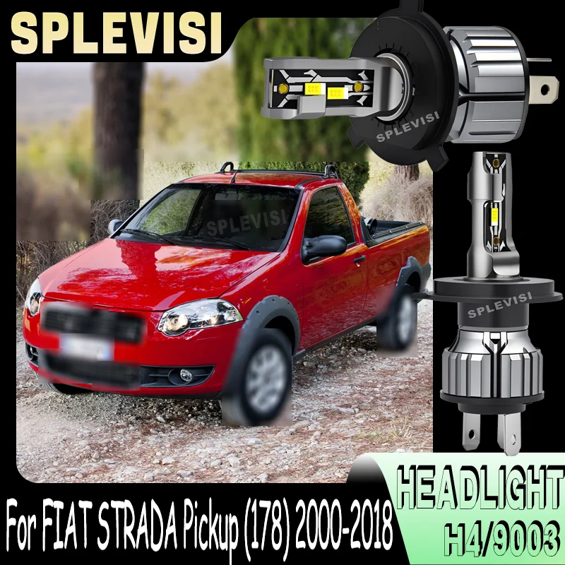 

Reduces Vibration Damage Soft Light LED Headlight For FIAT STRADA Pickup (178) 2000-2003 2004 2005 2006 2007 2008 2009 2010-2018