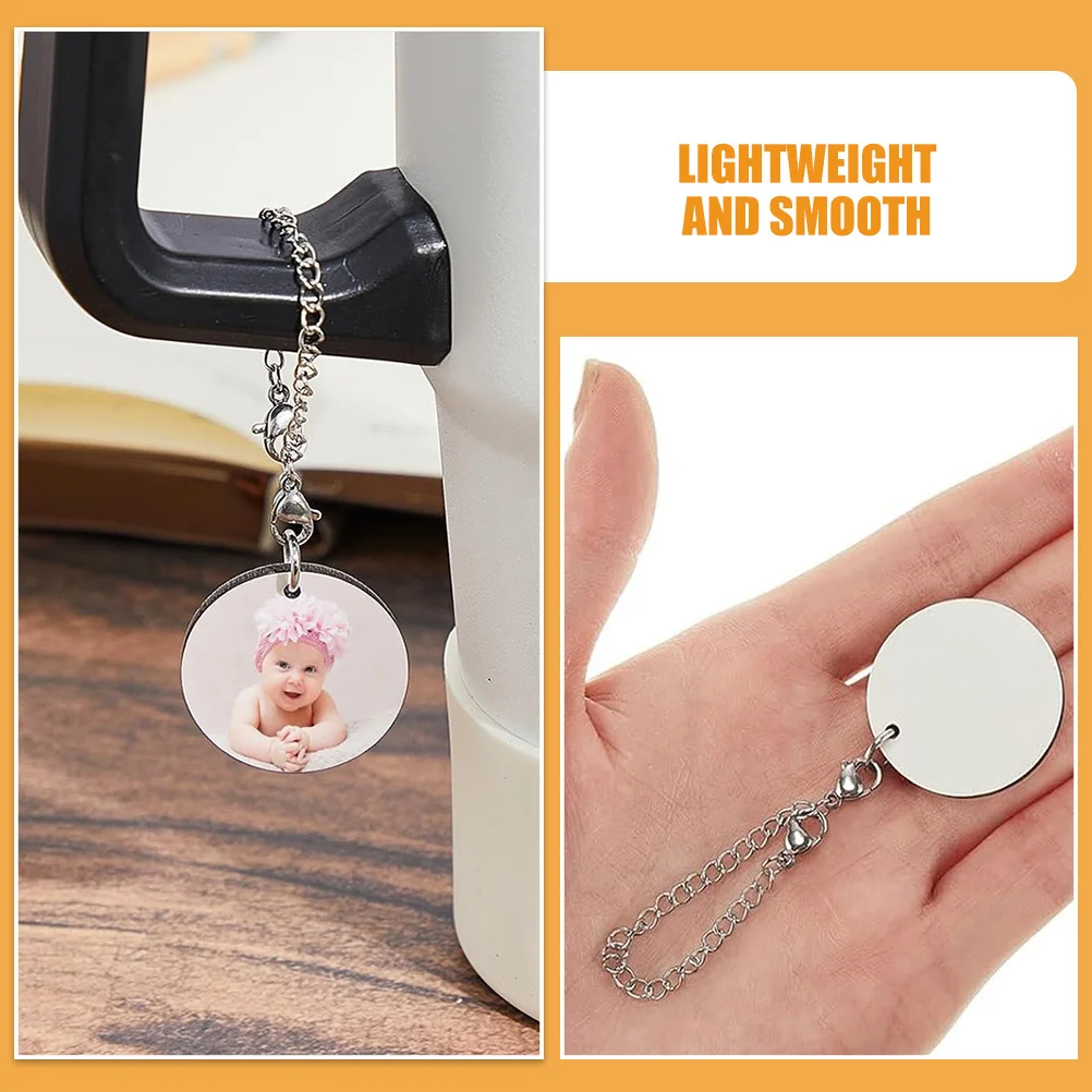 

1 комплект, пустой брелок для сублимации, подвеска для теплопередачи, поделки своими руками, легкий, прочный, многофункциональный, декоративный, сублимационный