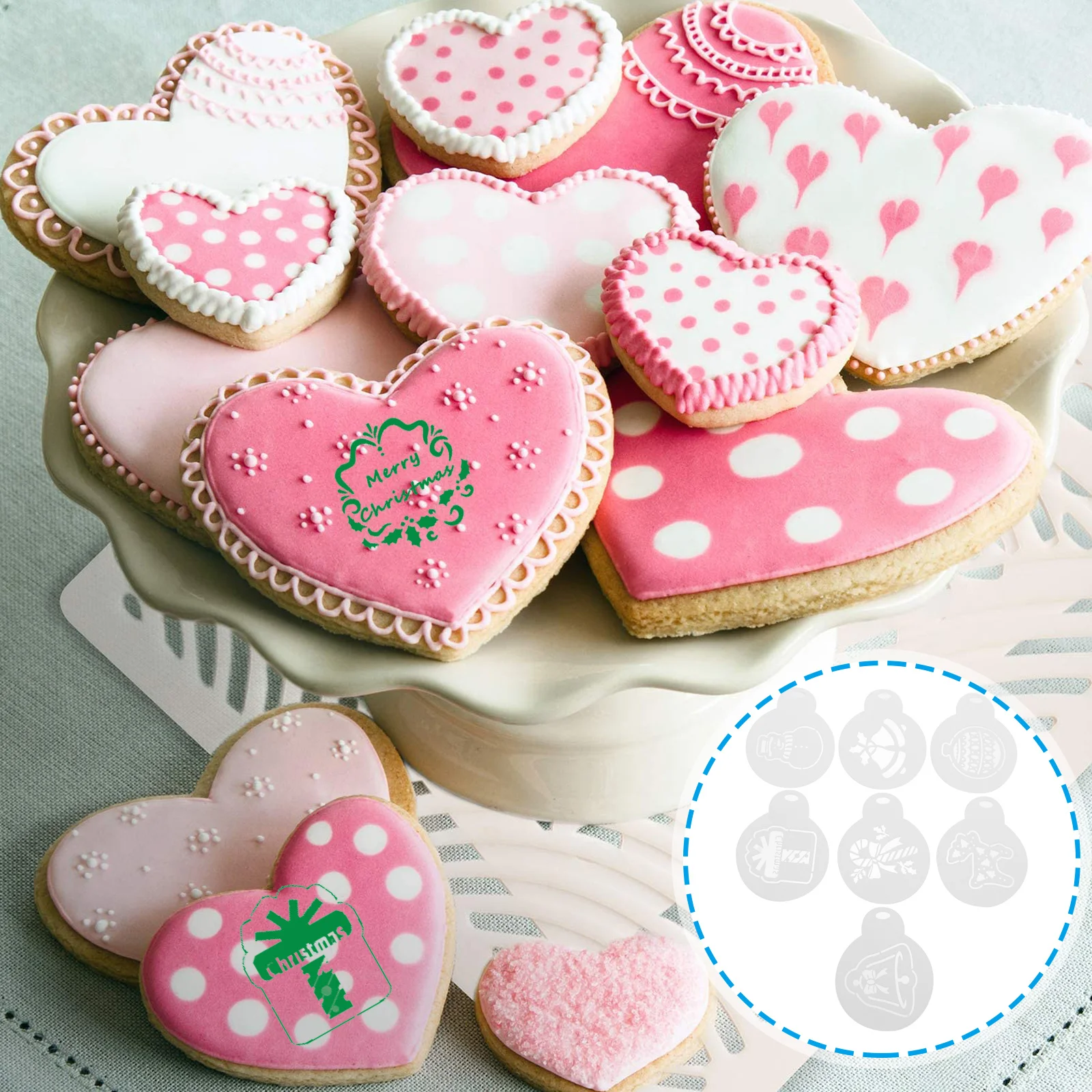 22 szt. Formy do wytłaczania ciast, szablony do rękodzieła, DIY, dekoracje na ślub, urodziny, forma do wytłaczania ciast, szablony do rękodzieła