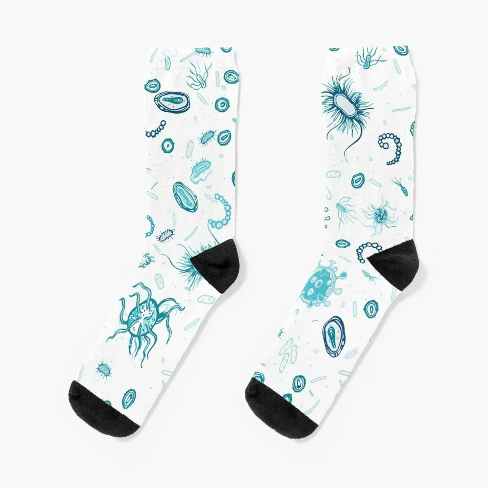 Chaussettes de Microbiologie en Coton pour Homme et Femme, Haute Qualité, Nouvel An, Luxe