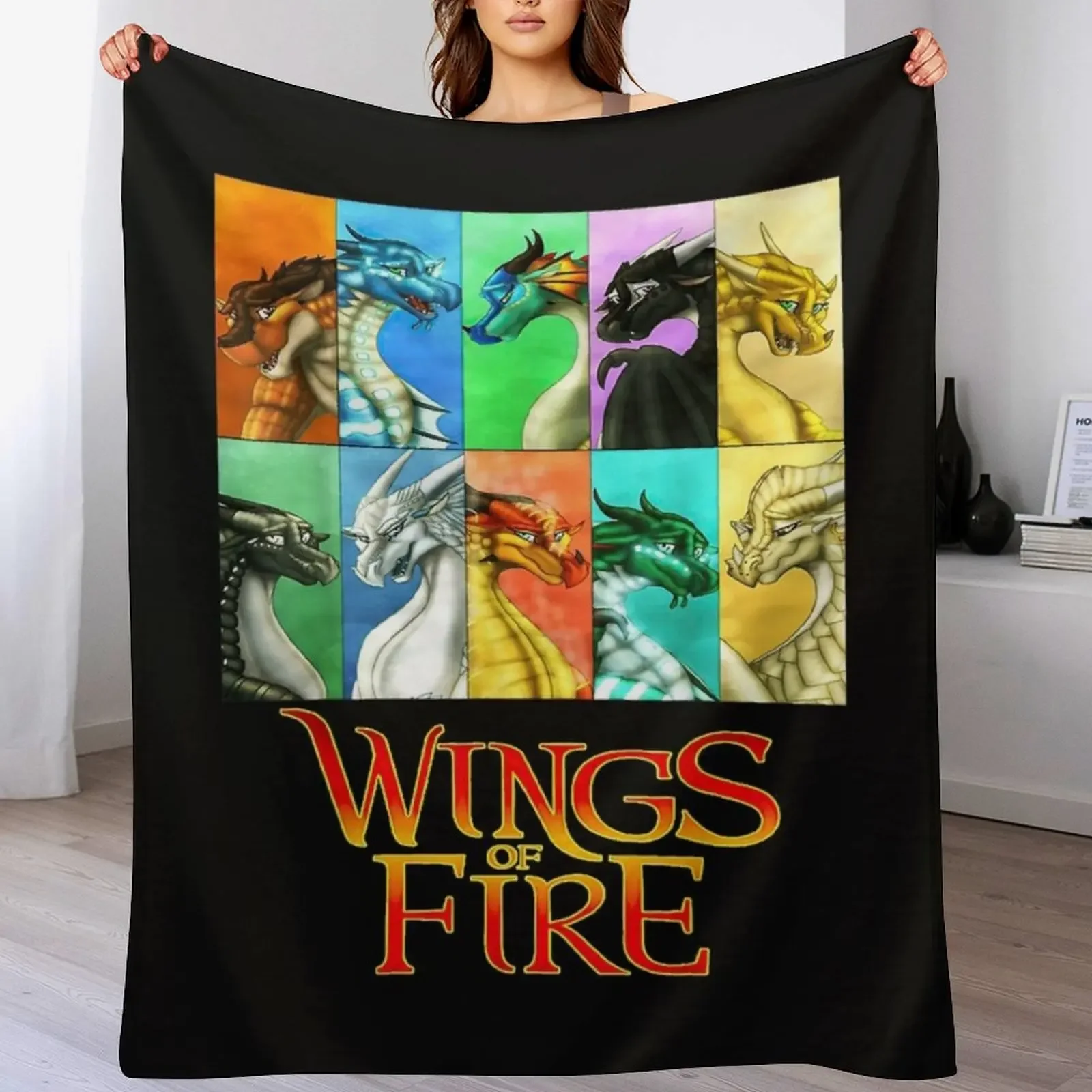 

Wings Of Fire - All Together Men Women Kids Throw Blanket Cozy Throw Blanket for Bed Sofa Chair