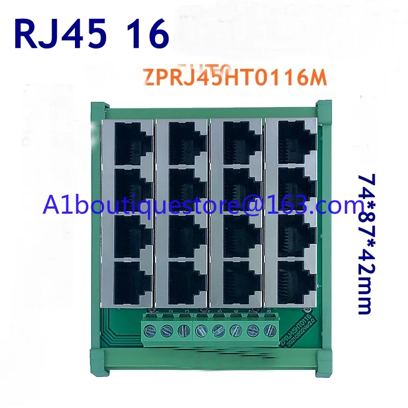 وحدة واجهة متعددة الشبكات RJ45 8 16 حافلة واجهة متعددة الشبكات RS485 محور الاتصالات Modbus #2