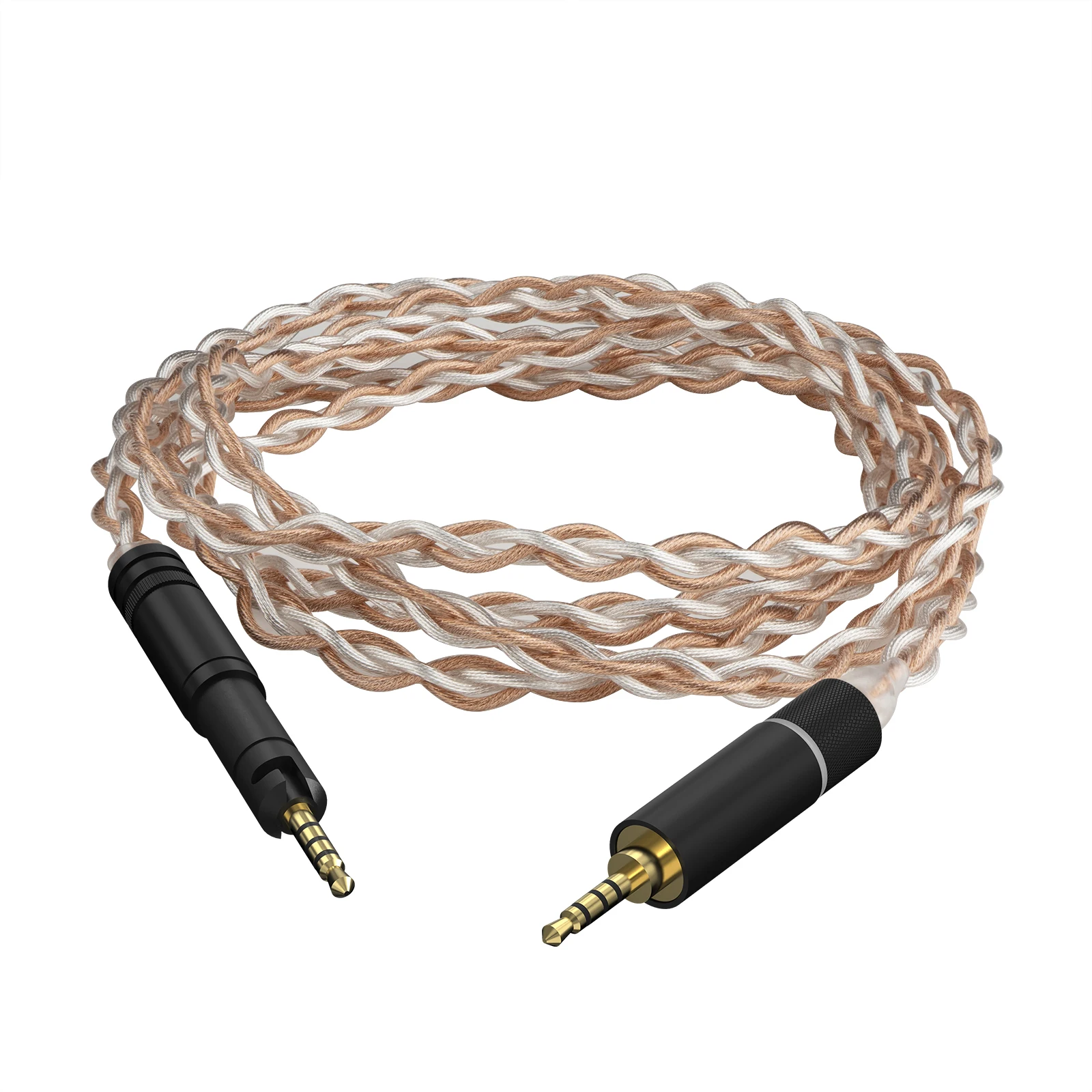 Geekria Apollo 5N Copper Silver Mixed Audio Cable Compatible with Sennheiser HD-599 579 569 559 558 HD-560 S