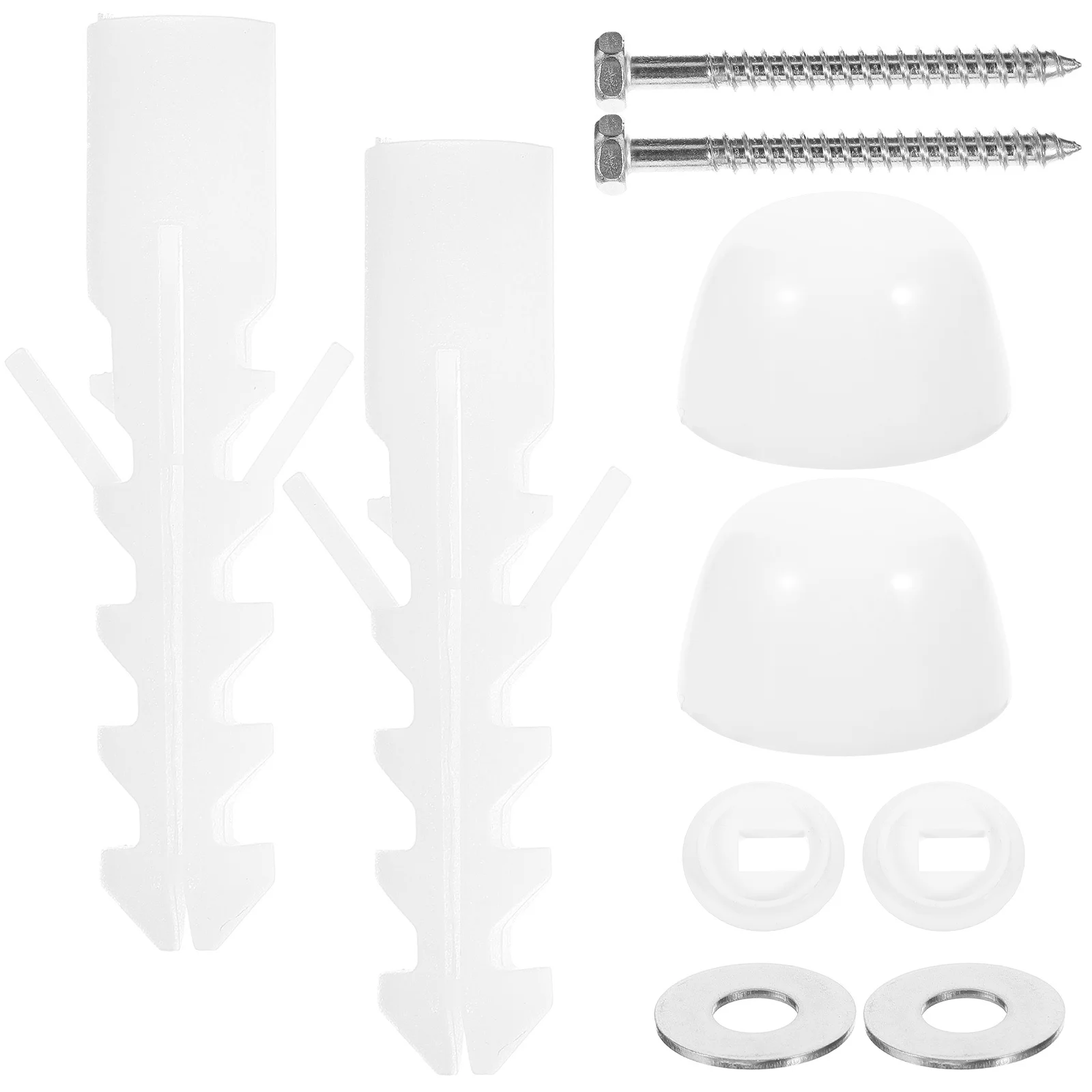 

1 Set Seat Bolts Brass Heavy Duty Replacement Fixing Hardware Smooth Polished Surface Durable For Standard Toilets Toilet Screw