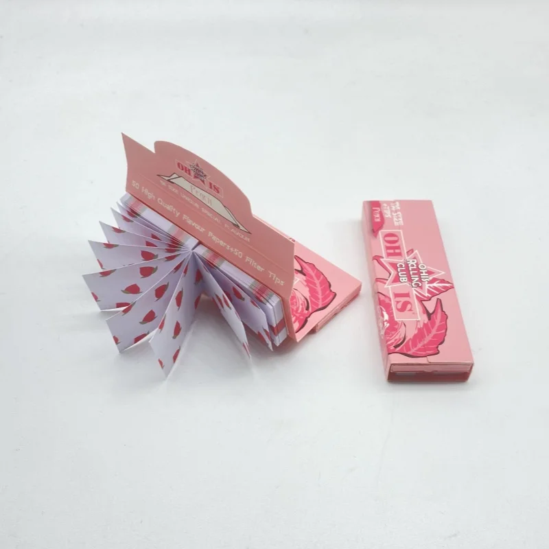 FruiT fLavoR ed مرشحات الورق الطبيعية غير المكررة نصائح تصفية أوراق الكتيب #6