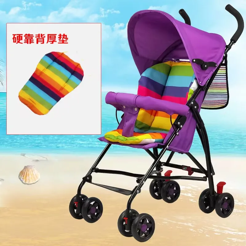 

Summer Portable Light Full Half Umbrella Small Baby Stroller for Travelling Quicksmart Folding Baby Pram Pushchair 0~3 Years