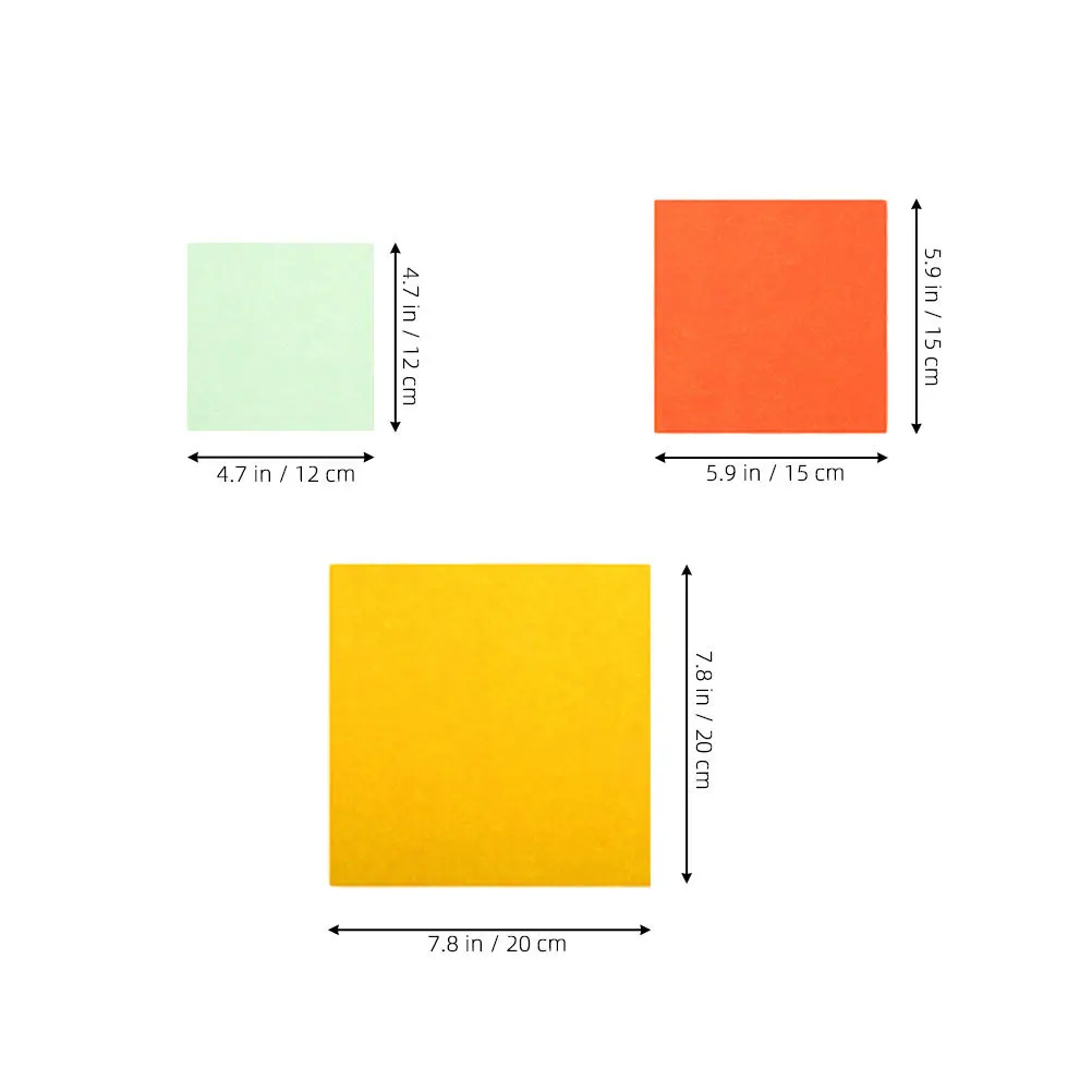 600 Fogli di Carta Origami Quadrata Colori Vivaci Facile da Piegare Progetti Artigianali per Bambini Carta per Origami Gru Decorazione Fai-da-Te