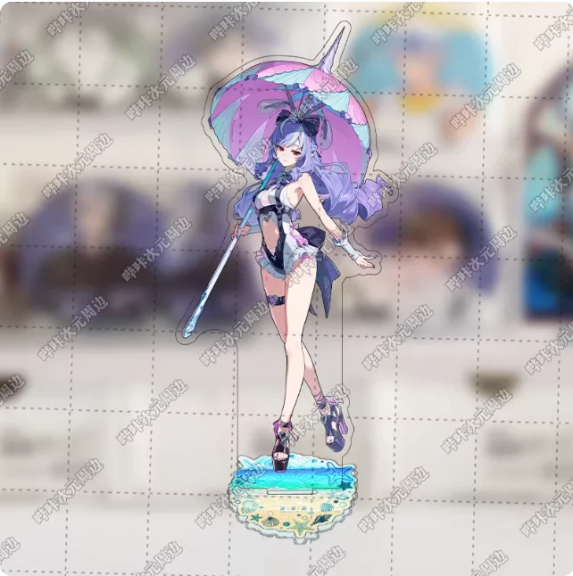 Anime Zenless Zone Zero Vivian Banshee Ukinami Yuzuha Acrylic Stand Figure Model Plate Cosplay Collection Desktop Decor BKCY