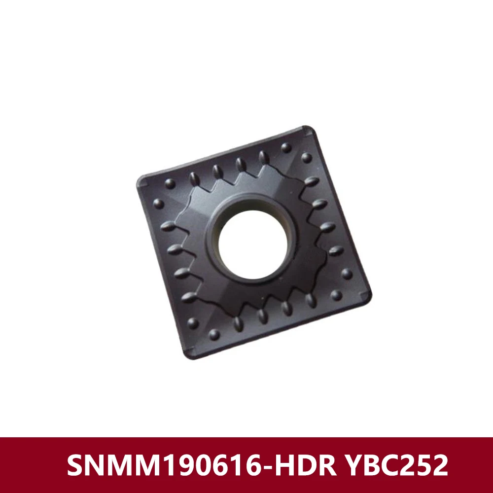 SNMM190616-HDR YBC252 Carbide Blades SNMM190616 SNMM 190616 HDR SNMM1906 Turning Inserts CNC Lathe Cutter SNMM644-HDR Machine