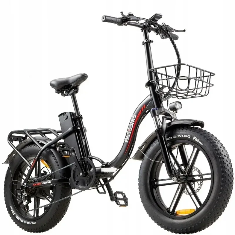 

Brand New 20 Inch Fat Tire Ebike 750W Motor Big Battery Electric Cycle Electric Bicycle Full Suspension 48V Best Mountain E Bike