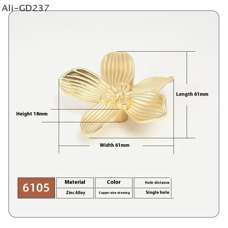 

1/2Pcs DIY New Replacement Furniture Hardware Wardrobe Drawer Handles Cabinet Pull Buckle Door Decoration Accessories