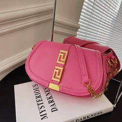 Half Moon Fashion Women Shoulder Bags Simple Design Stylish Chic Underarm Saddle Bag New High Quality Tote Handbags Purse