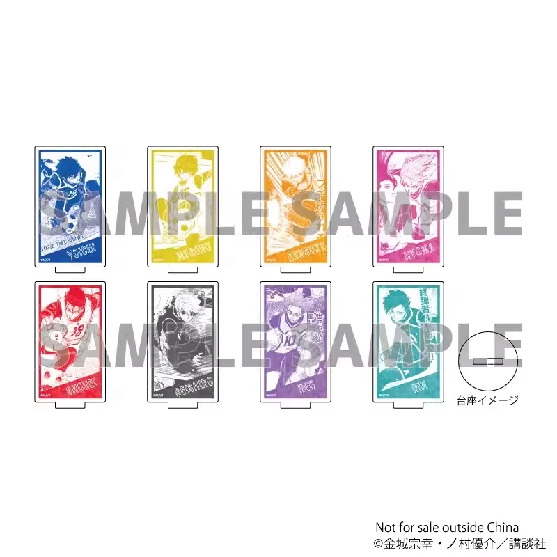 

BLUE LOCK Bachira Meguru Rensuke Kunigami Chigiri Hyoma Anime Cosplay Acrylic Standing sign Desktop Ornaments Gifts
