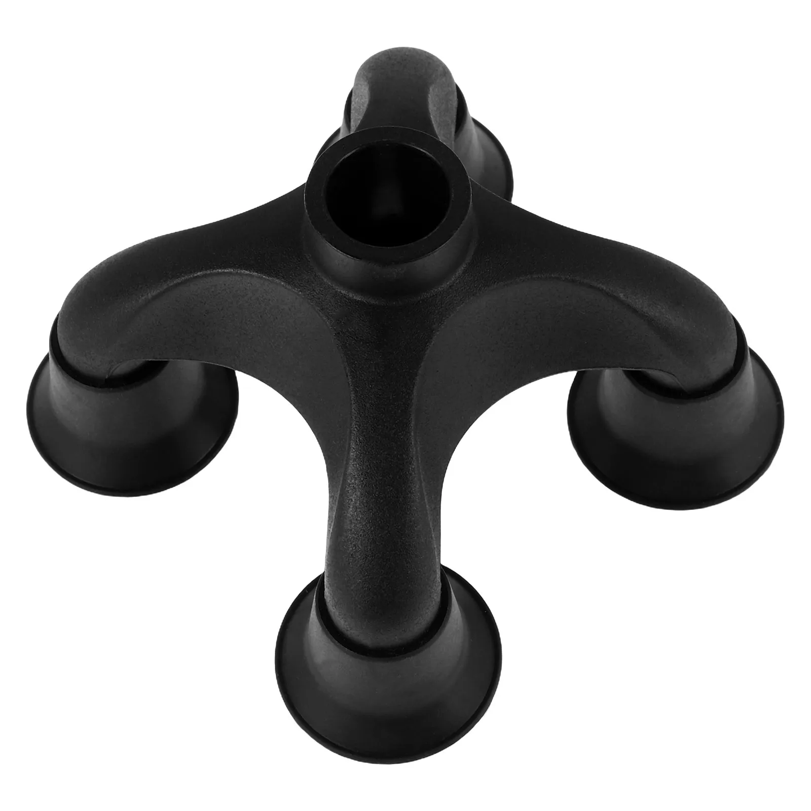 

Elderly Walking Cane Tip Non-Slip Quad Base Replacement Pad Self Standing Crutch Feet Sleeve Trekking Pole Accessory