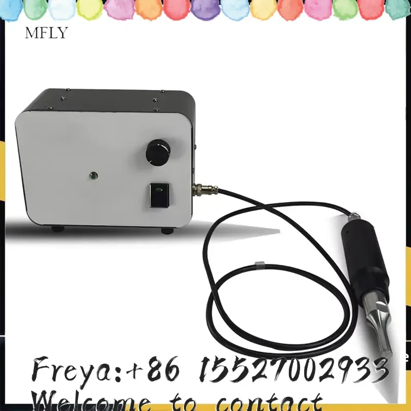 Handheld Ultrasonic Spot Welding Machine Portable Plastic Spot Welder Fabric Plastic Welding Machine 220V 2000W 28KHz