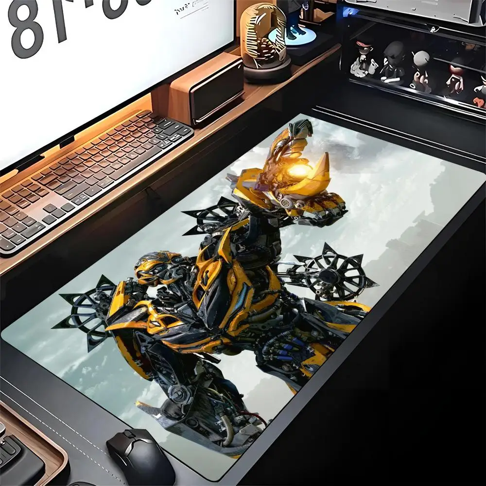 B-Bumble-beeS Mouse Pad Edge Big Gaming Locking Computer Gaming Gamer Large Rubber Art Mousepad Laptop Desk Mat
