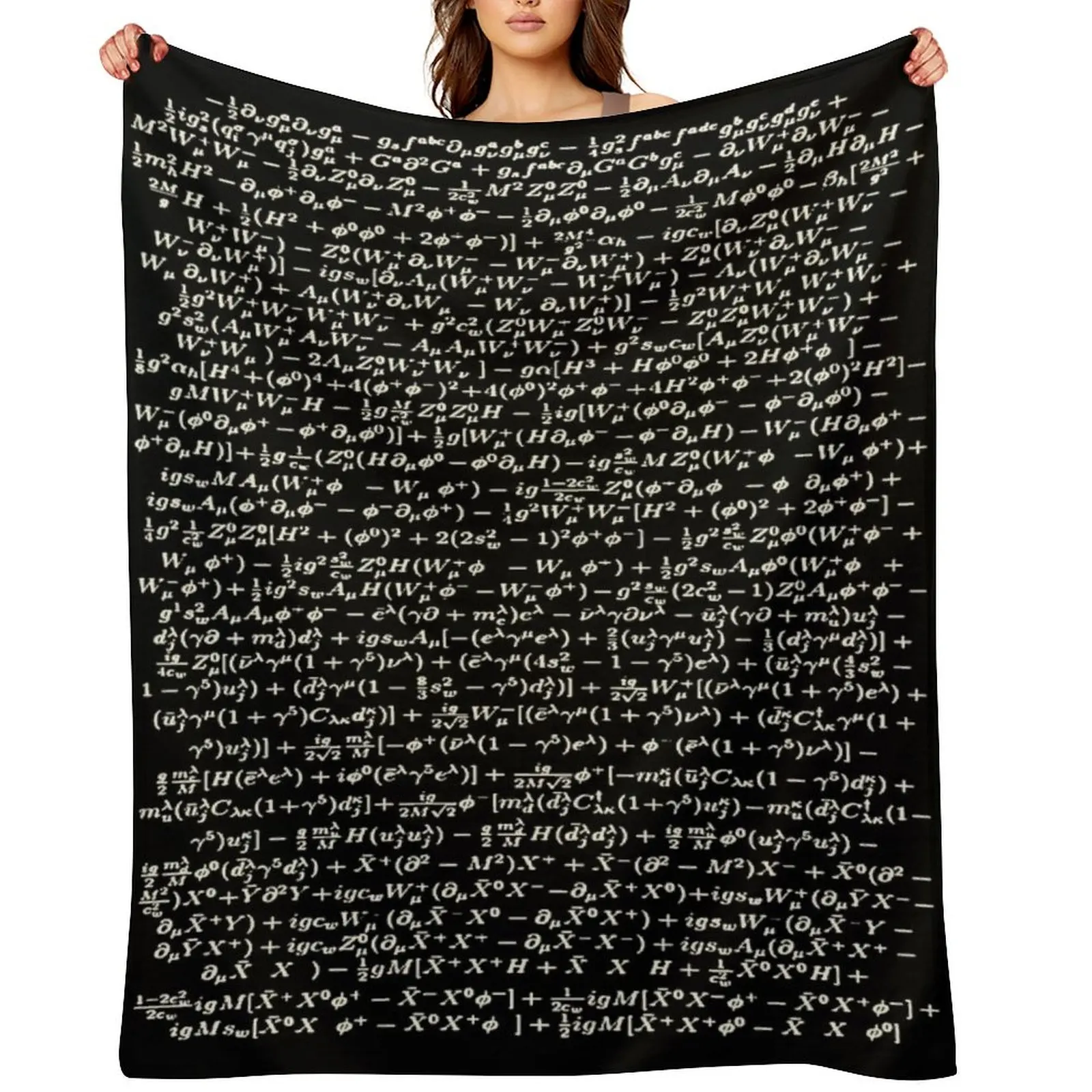 The Standard Model - A Love Poem Throw Blanket Comforter Sofa Quilt Extra Large Throw For Baby Soft Nap Blankets