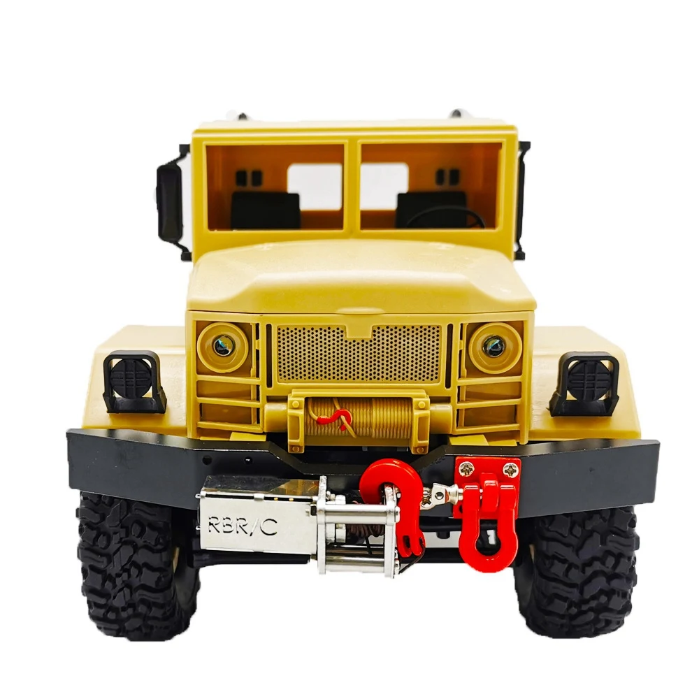 Guincho simulado automático de metal para carro WPL B14 B24 B16 B36 C14 C24 C34 MN D90 D99 MN99S RC