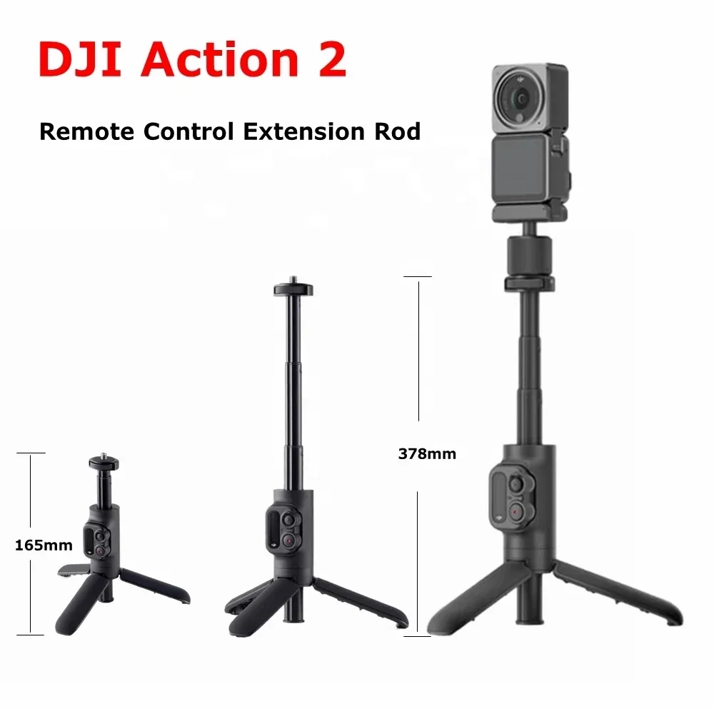 Original Action 2 BT Smart Remote Control Extension Rod Portable Tripod Handheld Selfie Stick Pole Sports Camera Accessories