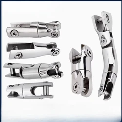 Boat Anchor Swivel Connector 316 Stainless Steel Rotatable Anchor Connector Anchor Accessories for Boats 6mm-8mm 8mm-10mm Chain