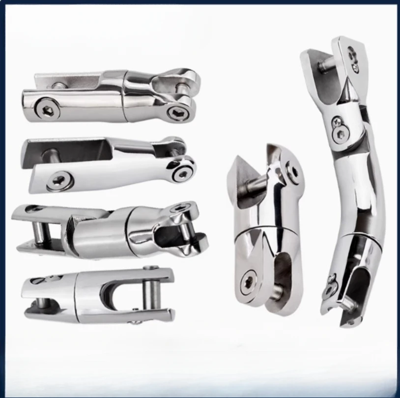 Boat Anchor Swivel Connector 316 Stainless Steel Rotatable Anchor Connector Anchor Accessories for Boats 6mm-8mm 8mm-10mm Chain