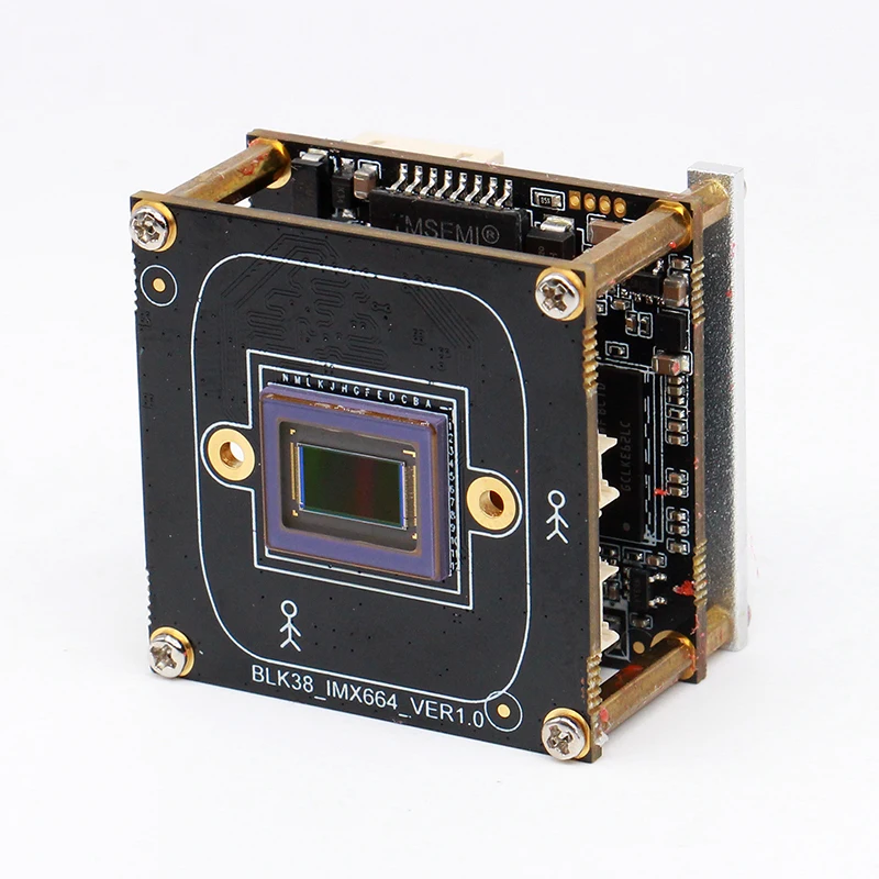 

NEW 4MP 60fps STARVIS 2 IMX664 Black Light IP Camera Module Hi3519DV500 Network Ultra Low Light CCTV Camera PCB Board SIP-K664K5