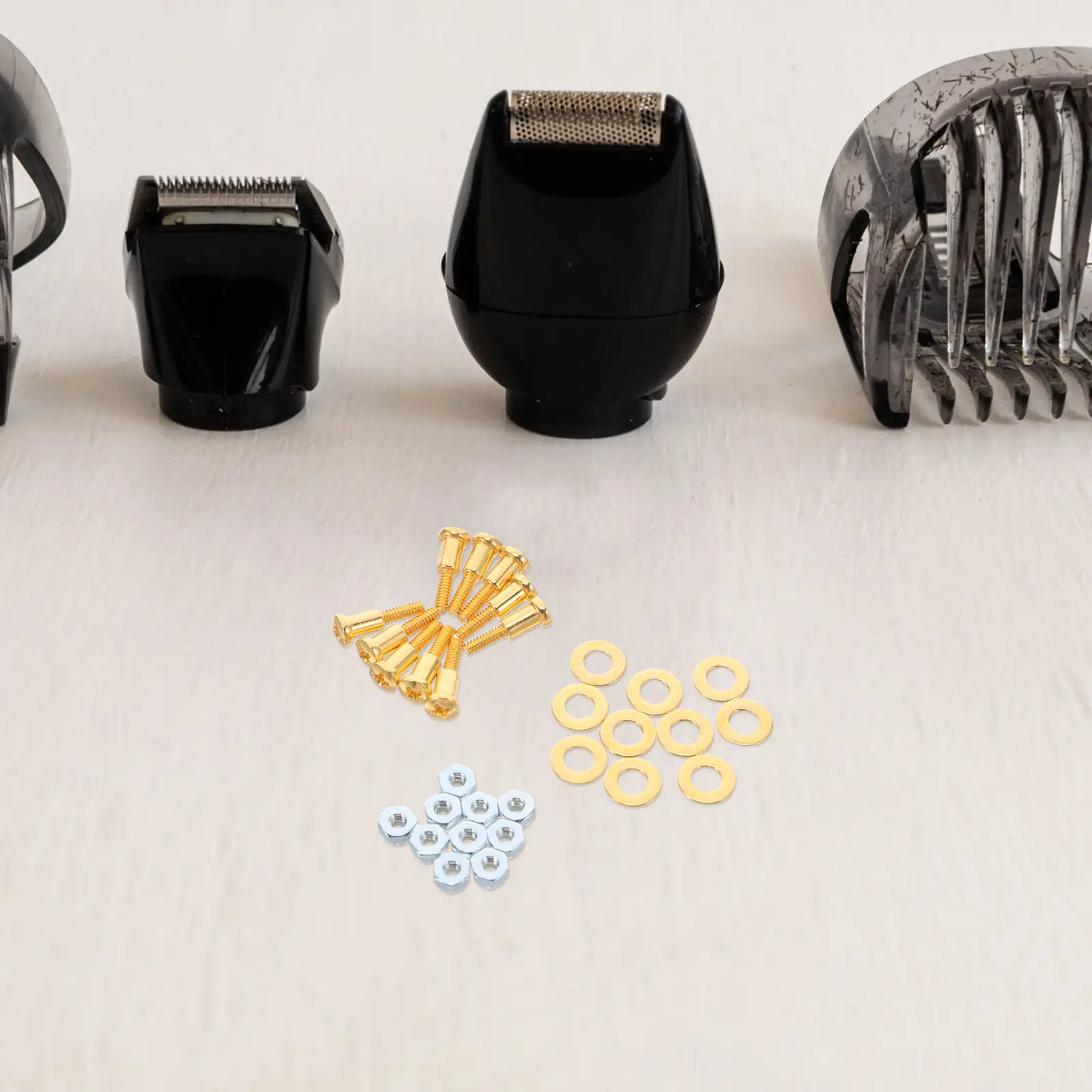 

10 комплектов винтов для триммера для волос, регулировочные стержни, фиксирующие винты от расхлестывания, сменные винты для ремонта и обслуживания машинок для стрижки волос, малые