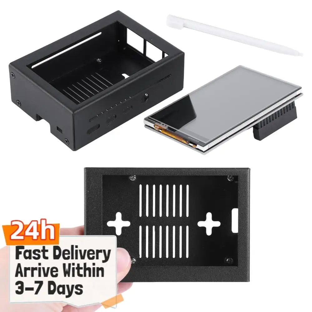 

Металлический защитный корпус, совместимый с Raspberry Pi 4B