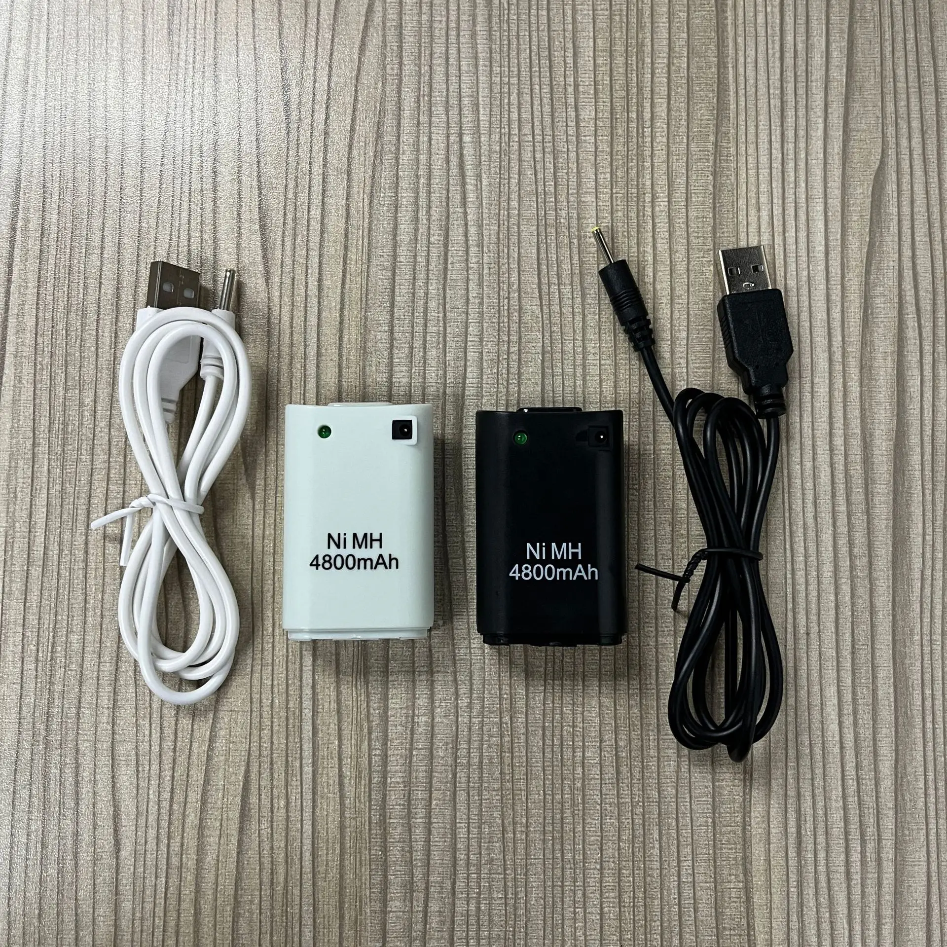 Battery For Xbox 360 Gamepad Battery 2-in 1 4800mAh Rechargeable Gamepad Ni MH Battery For Xbox 360 Controller Console Battery