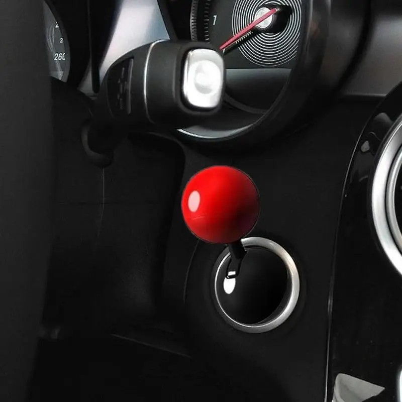 Leva di avviamento a un pulsante pulsante di arresto dell'avviamento del motore dell'auto Joystick Full Ball-bar accessori decorativi automobilistici