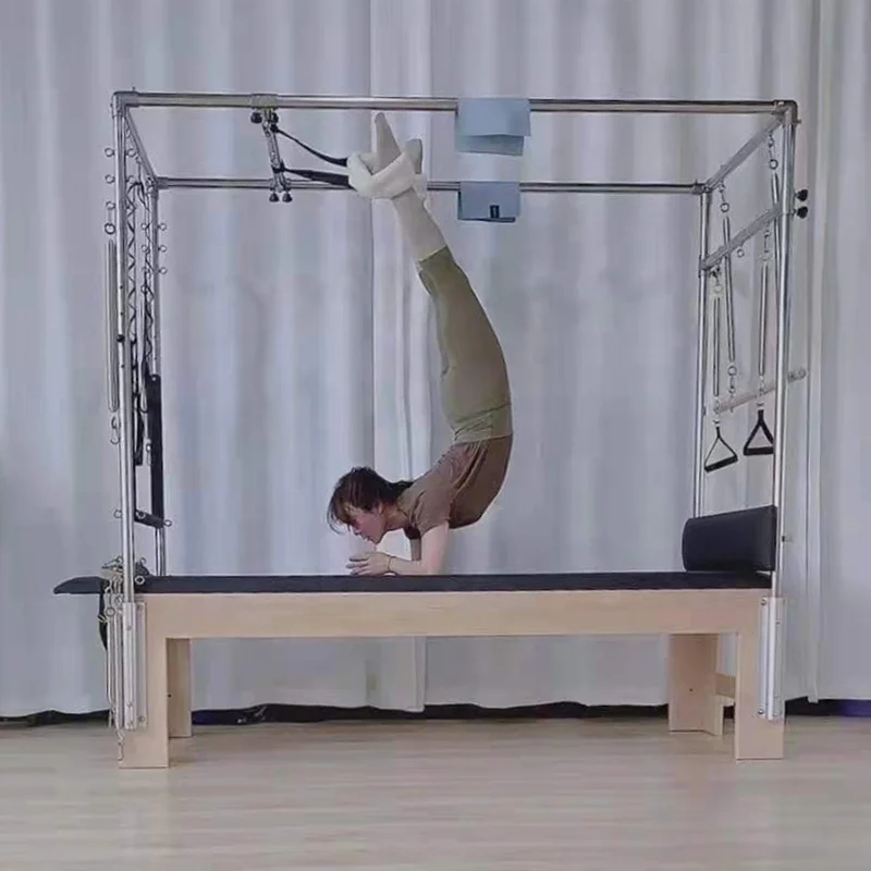 

Factory Multifunctional Wooden Yoga Reformers Cadillac Accessories Cama De Reformador Maquina Core Beds Machine Pilates Reformer