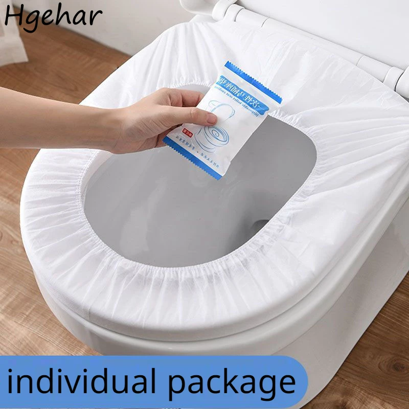 Disposable Toilet Seat Cover Antibacterial Portable Hotel Travel Waterproof Universal Коврик Для Туалета Toilettes Accessoires