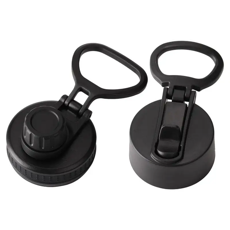 

Replace Universal Straw Lid Flex Caps Fit Most Wide Mouth Bottles Hydro Bottle Flask Splash Spill Proof Sport Bottle Accessories