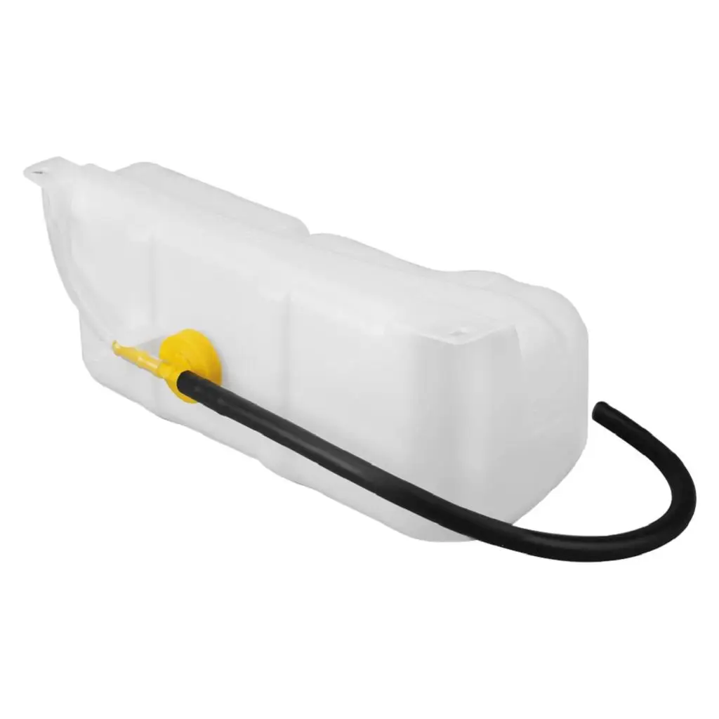 Engine Coolant Reservoir with Cap Repair Parts White Coolant Overflow Kettle