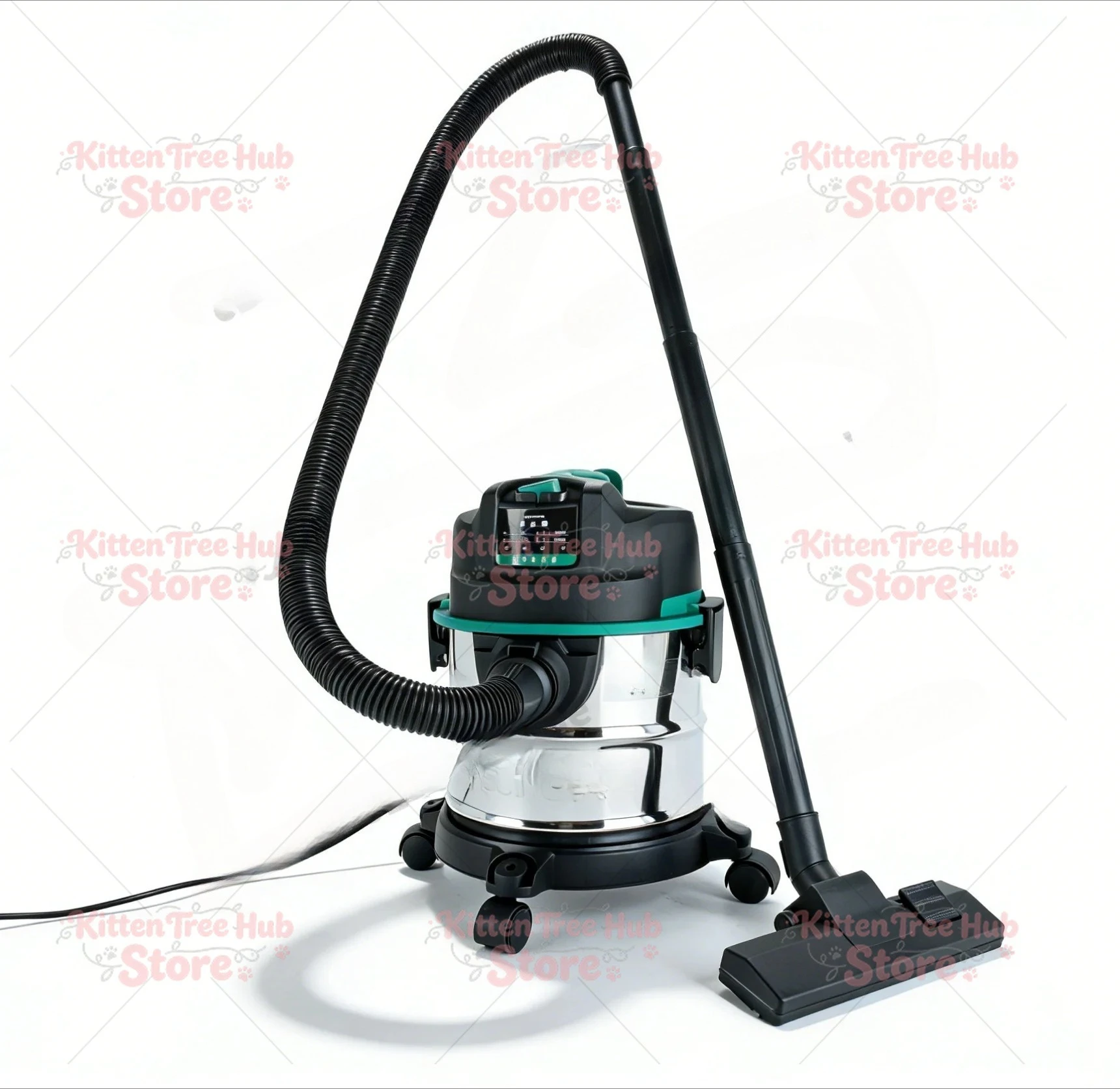 High Power 9500W Barrel Vacuum Cleaner 35L Stainless Steel Wet&Dry Suction Machine Vacum Cleaner for Renovation & Deep Cleaning