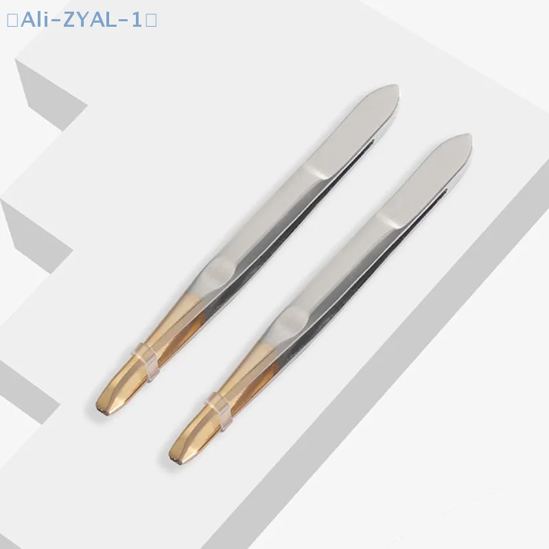 【ZYAL-1】眉毛ピンセット ヘアビューティー 細い毛抜き ステンレス製 眉毛クリップ 除毛 ピンセット メイク道具