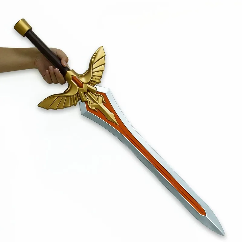 Excalibur – épée en PU de 80cm, modèle de périphériques de jeu, ornements de bureau, Collection artisanale, accessoires Cos, cadeaux d'anniversaire, jouets pour enfants, nouvelle collection