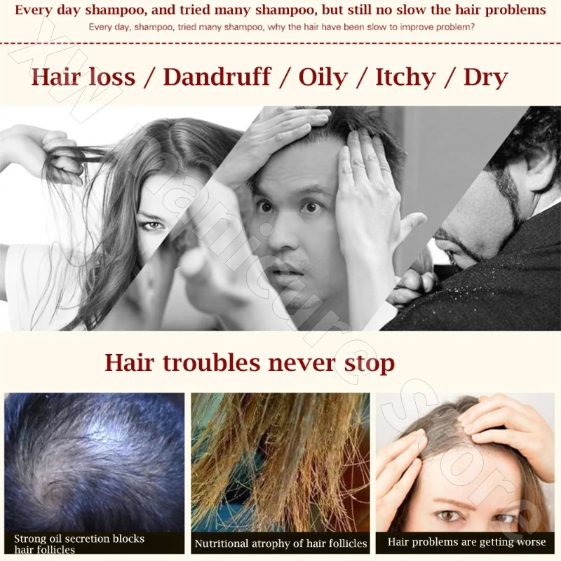 Scalp Care Sea Buckthorn Keratin Nourishing Shampoo Silicone-free Nourishes The Scalp and Deeply Hydrates To Improve Dry Hair