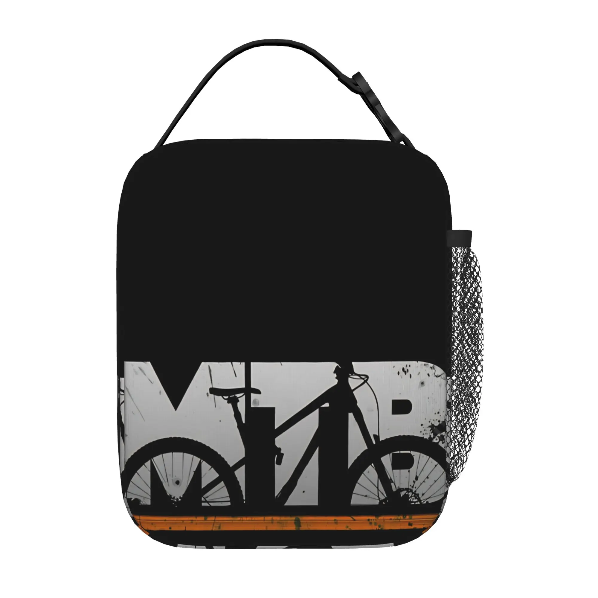 MTB Picnic Bag Cool MTB Mountain Bike Mountain Bike Downhill Gift  Zipper Closure Super Quality Personalised Leakproof Lunch Bag